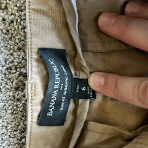 Banana republic slim fit chino pants